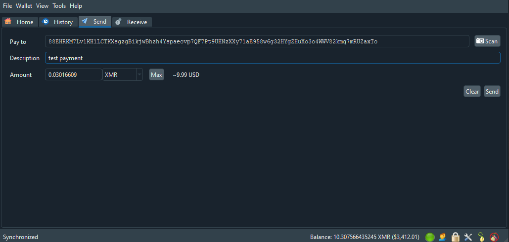 Wallet Transfer